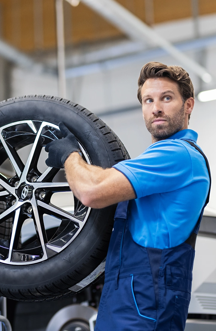 Hyundai zimski setovi kotača - izjena mehaničar